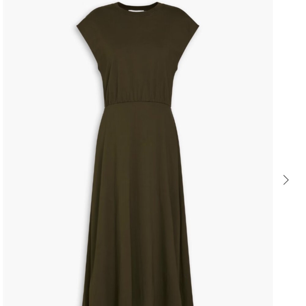 FRAME Cotton Midi Dress Size S